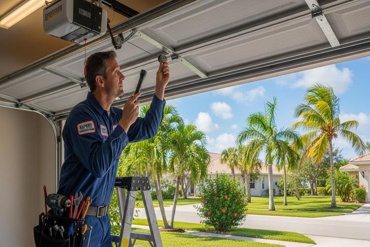 Fort Myers Noisy Garage Door Repair Causes and Fixes 2026