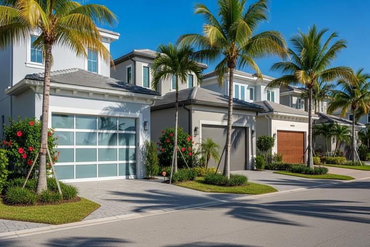 Best Garage Door Material in Naples Steel Aluminum Composite