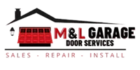 ml garage door services logo